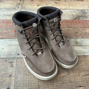 Hey Dude Bradley Mens Size US 14 Boots Brown Suede Casual Comfort Shoes